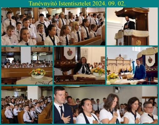 Tanévnyitó Ünnepi Istentisztelet 2024/2025 tanév